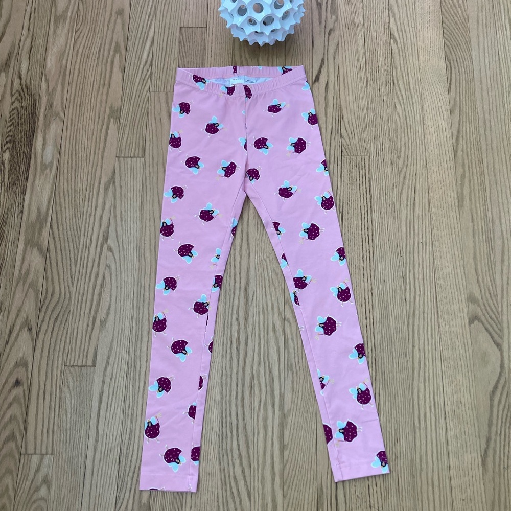 Hanna Andersson Pink Fairy Leggings Size 10 NWOT